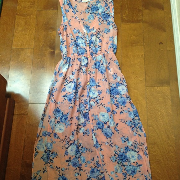 Charlotte Russe Dresses & Skirts - Sheer Maxi Blouse/Dress